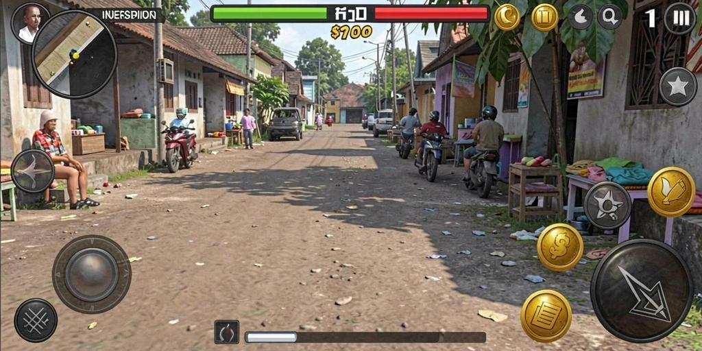 Fitur multiplayer yang menantang.