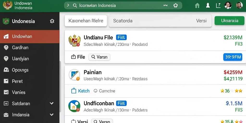 Karakter unik dan beragam item tersedia.