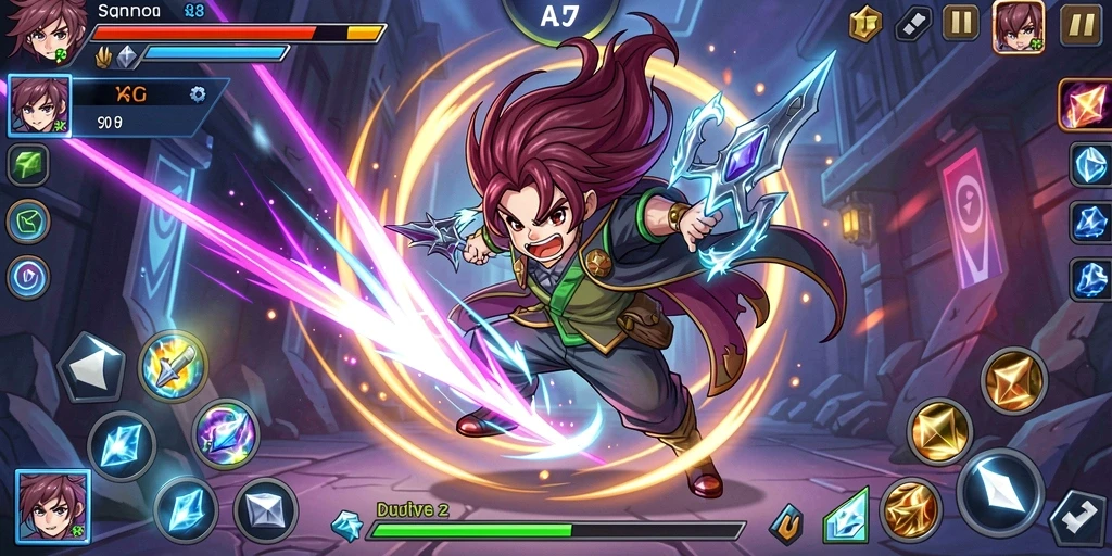 Mode permainan multiplayer yang seru dan kompetitif.