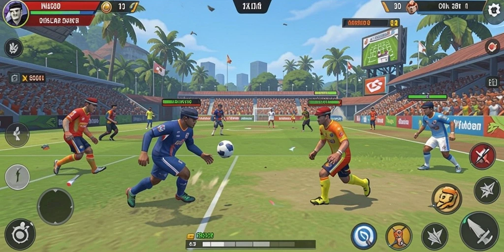 Screenshot ketiga memperlihatkan leaderboard dengan skor tertinggi.