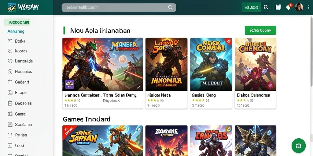 Grafis yang menawan dan penuh warna.