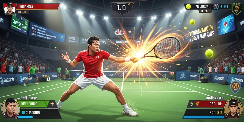 Tangkapan layar menampilkan mode multiplayer yang seru dan kompetitif.