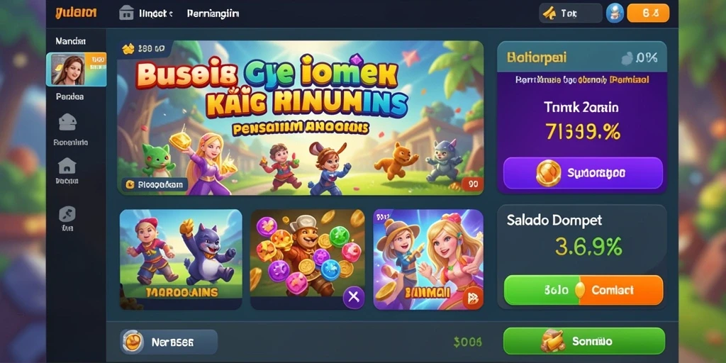 Karakter unik menambah keseruan bermain.